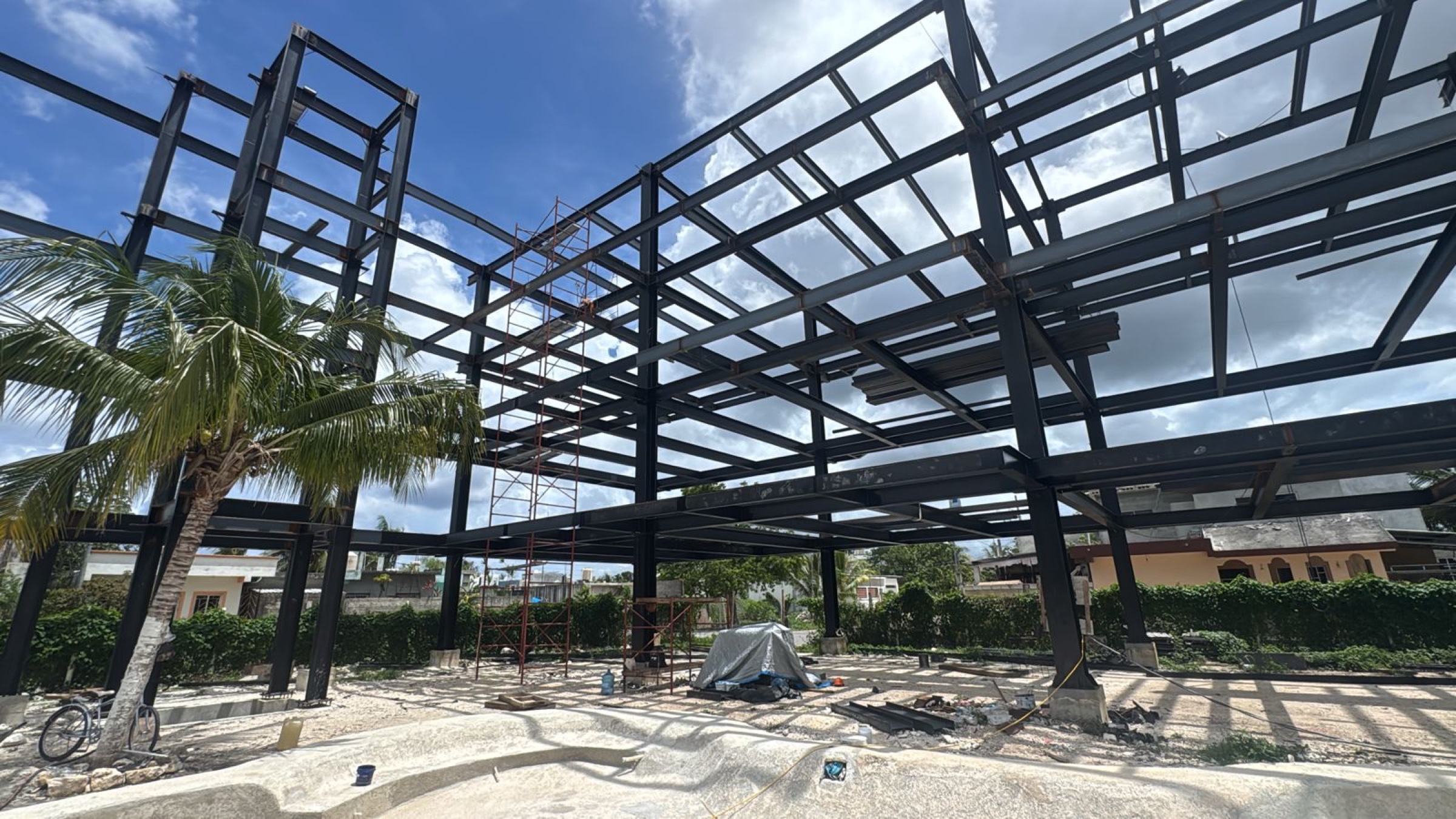 Avance de estructura metálica